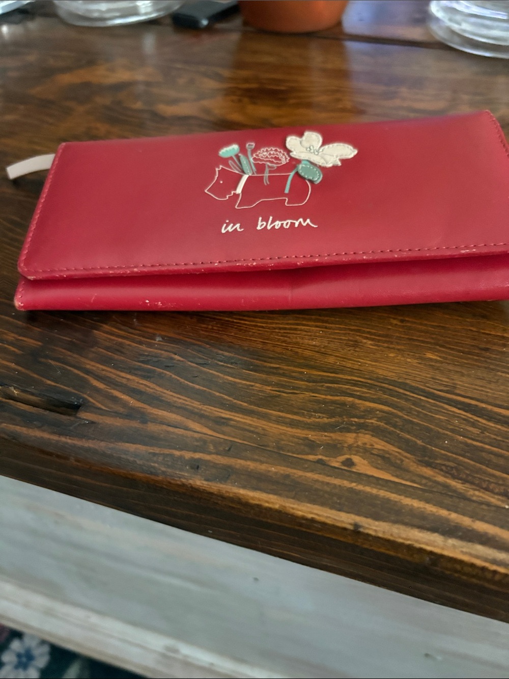 RADLEY LONDON Red Floral 'In Bloom' Wallet
